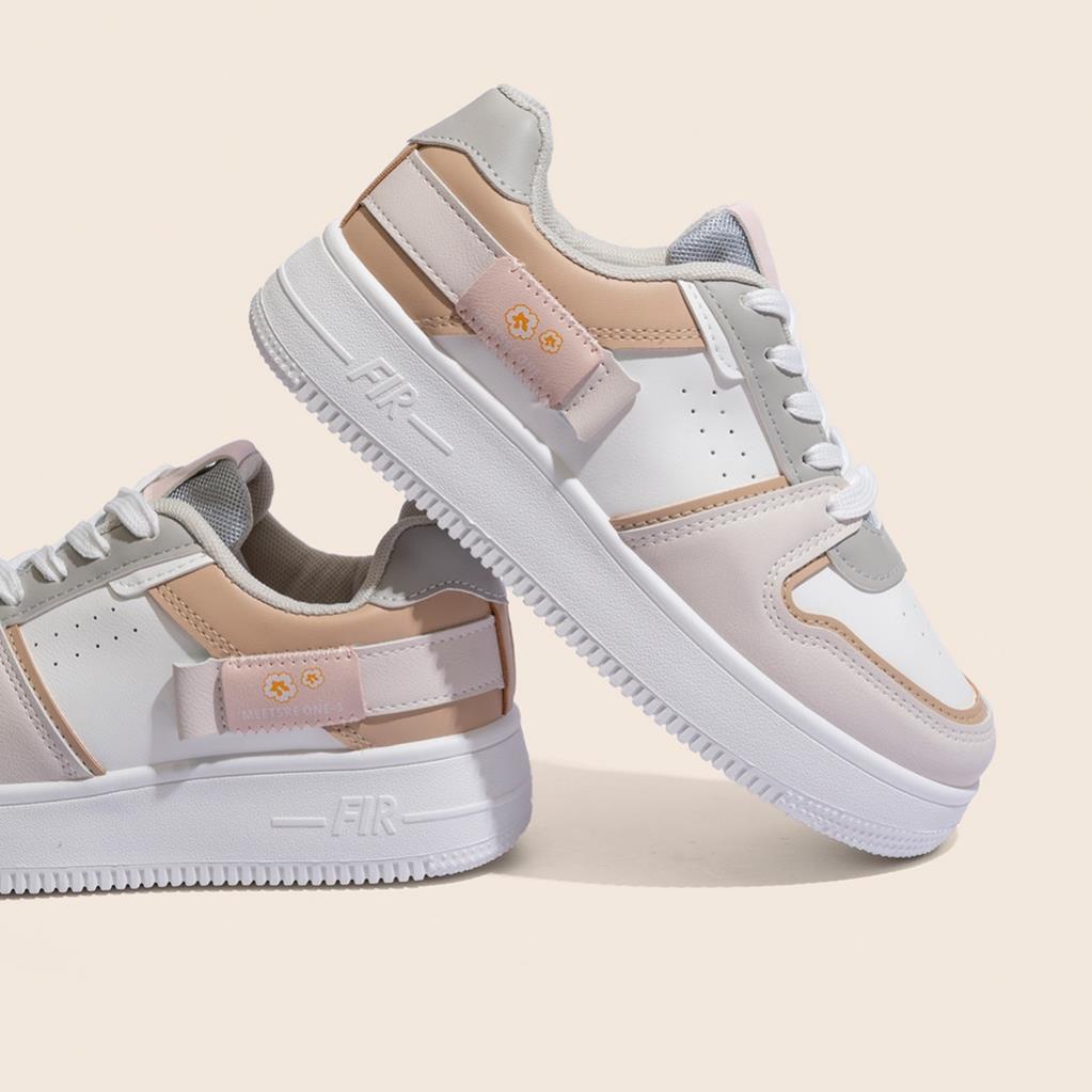 🍾 Giày Sneaker Nữ Hàn Quốc Giày BOM Đế Êm Thích Hợp Đi Làm, Đi Học Chơi giayBOM GB Prime Mix Color B1111