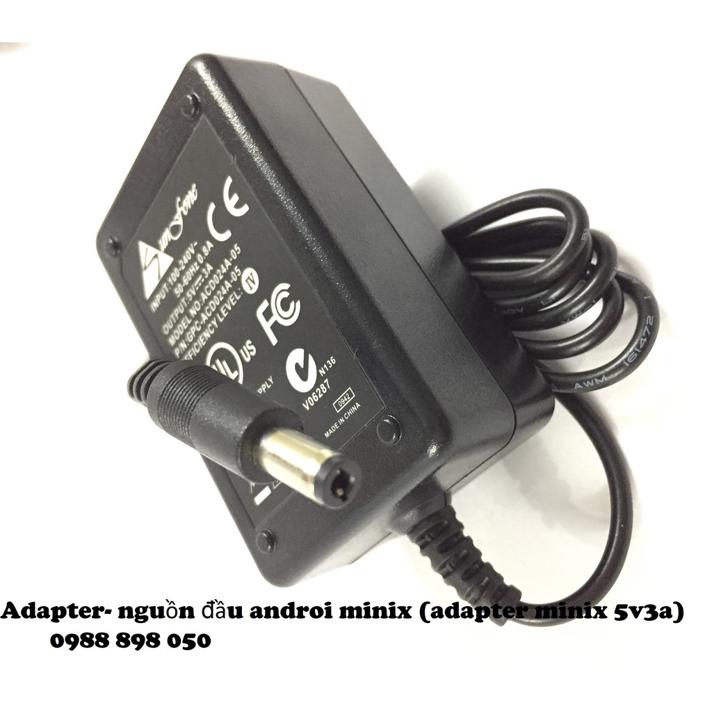 Adapter- Nguồn Đầu Androi Minix 5v3a