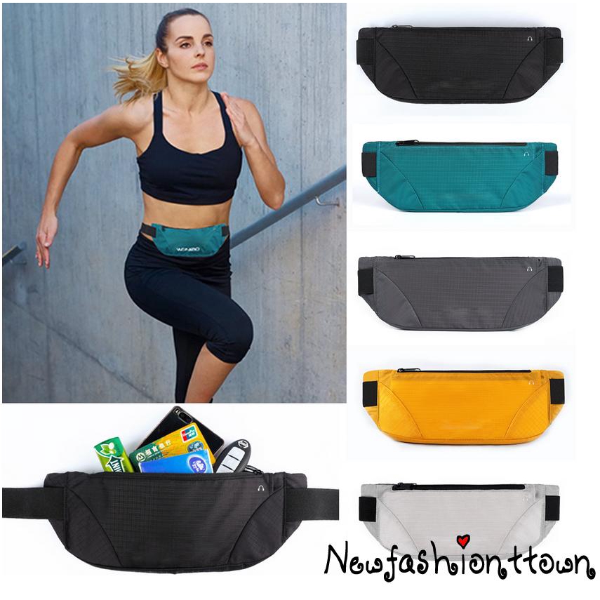 Túi bao tử đựng tiền đeo thắt lưng thể thao thiết kế đơn giản cá tính thời trang
