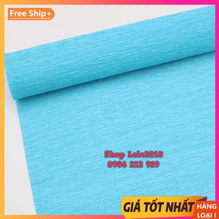 Giấy nhún, nhăn cuộn, gấp làm hoa (cuộn 50cm*2,5m)