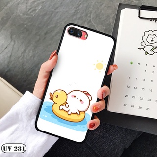 Ốp lưng nhám in hình 3D OPPO A5 / A3S