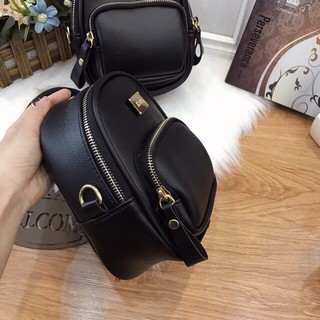 Balo mini màu đen