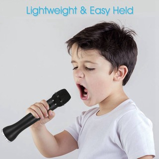 Professional Karaoke Microphone Wireless Speaker Portable Bluetooth Microphone F