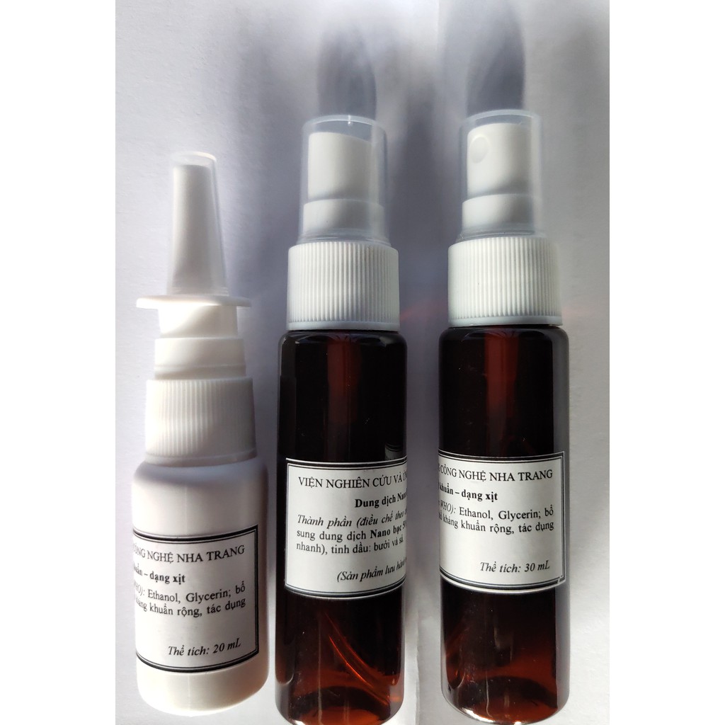 Dung Dịch Nano Bạc diệt khuẩn