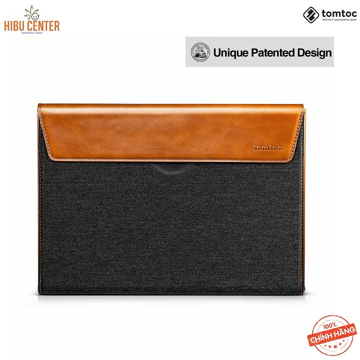 Túi Chống Sốc Tomtoc (USA) Premium Leather For Macbook Pro 13″ New/Air 13″ 2018  Macbook Pro 15″ For Macbook 16″