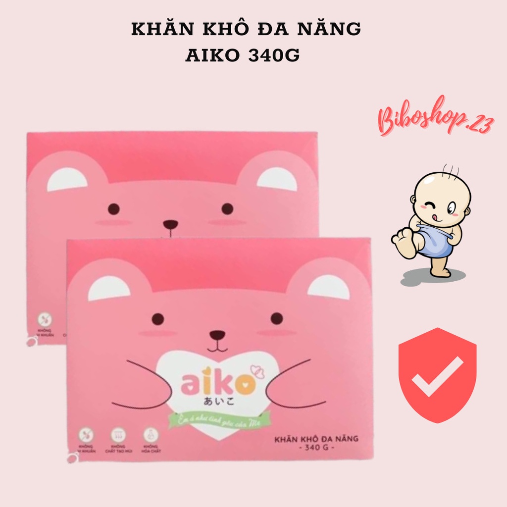 Khăn khô đa năng AIKO 340g