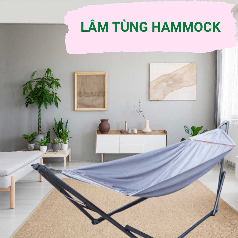 combo khung võng xếp sơn tĩnh điện +lưới võng đại nhiều màu DÀNH CHO ĐƠN HỎA TỐC