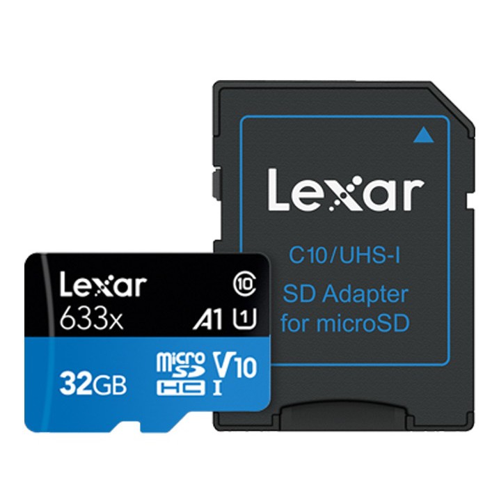 Thẻ nhớ 32GB MicroSD Lexar class 10 UHS-I 95MB/s Adaptor