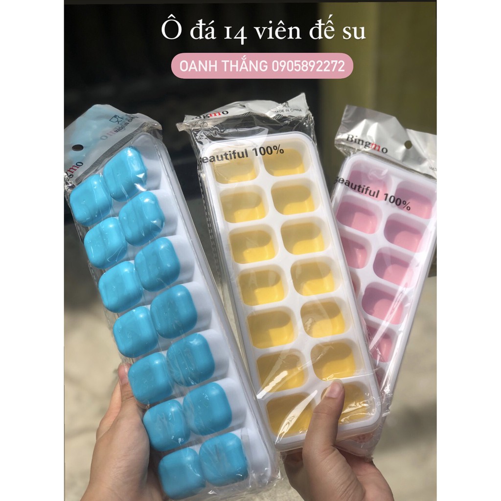 Ô đá 14 viên đế su có nắp