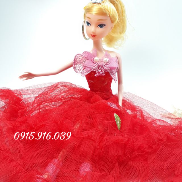 Móc Khóa Búp Bê Công Chúa, Móc khóa búp bê baby xinh xắn, tiện lợi