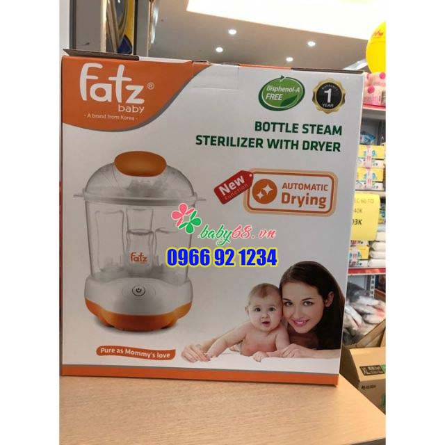 Máy tiệt trùng và sấy khô bình sữa Fatzbaby FB4906SL