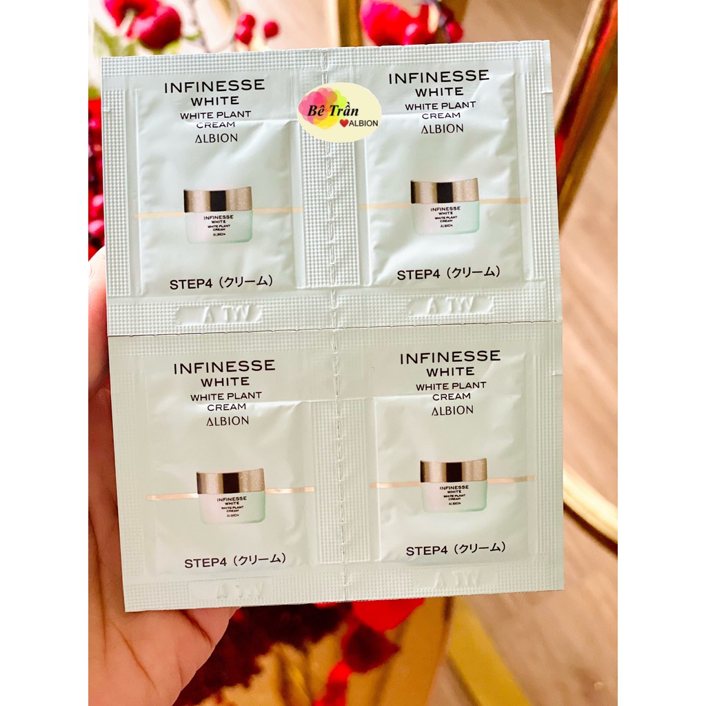 Tổng hợp các gói mẫu thử dòng Infinesse nâng cơ, làm sáng