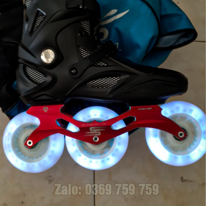 Set 6 Bánh Đèn Patin Phát Sáng Speed 110mm, 100mm, 90mm Có Vòng Bi