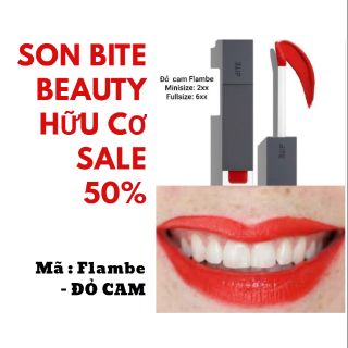 ( Đủ bill) SALE 50% SON KEM BITE BEAUTY HỮU CƠ