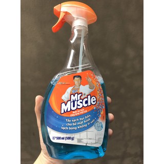 Nước lau kính Mr Muscle