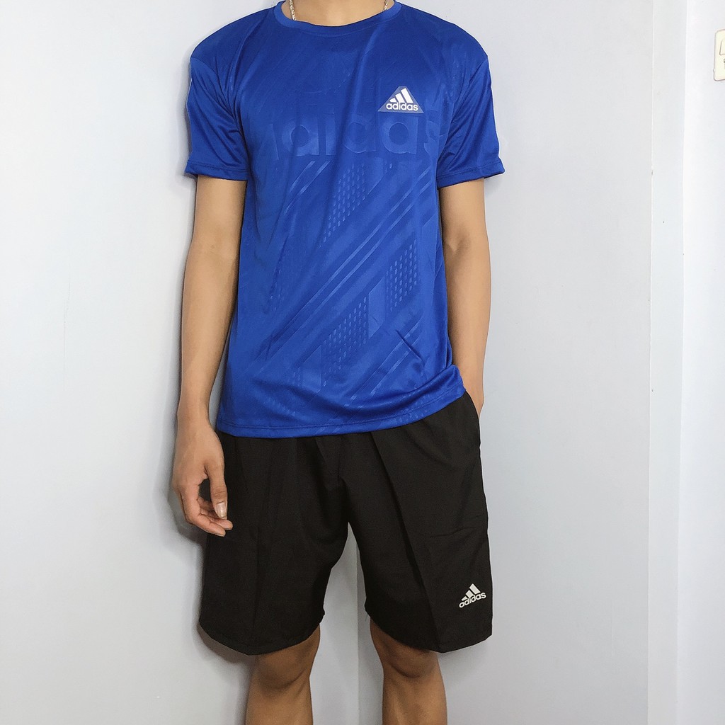 Bộ Thể Thao Nam Adidas Cộc Tay, Bộ Hè Nam chất liệu thun lạnh mềm mịn Hót 2021-HN96 | BigBuy360 - bigbuy360.vn