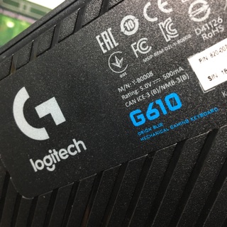 Bàn phím Gaming Logitech G610 2nd switch cherry Blue-Brown