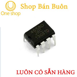 IC Chức Năng 4558D DIP8 Mới