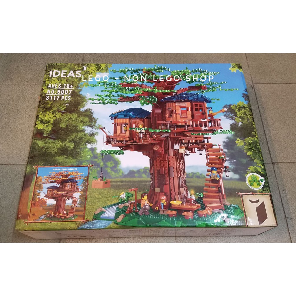 Lego 21318 - Ideas 6007 ( Xếp hình ngôi nhà trên cây - Tree house 3117 Mảnh )