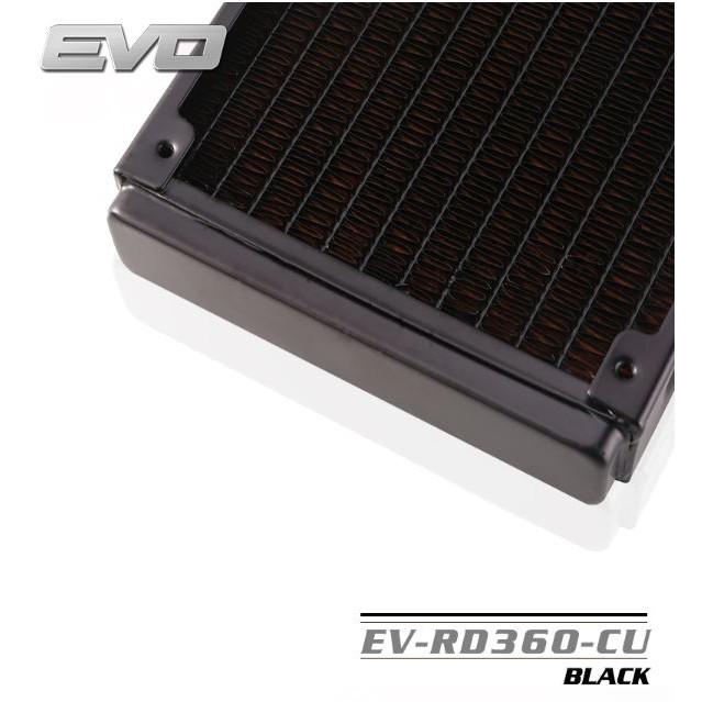 Tản nhiệt nước Radiator máy tính Computer water cooling rad 360mm Evo 360CU tản nhiệt nước custom - Hyno Store