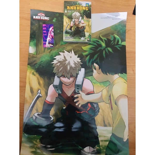 Học Viện Siêu Anh Hùng-My Hero Academia tập 29 kèm bookmark và Poster+ống bảo vệ Poster