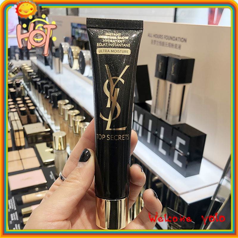 Yolo ❤ Kem lót trang điểm phiên bản mới YSL Pháp Silk Black Satin 40ML )