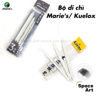 Bộ di chì 3 cây kuelox/maries dùng tán chì, chì than