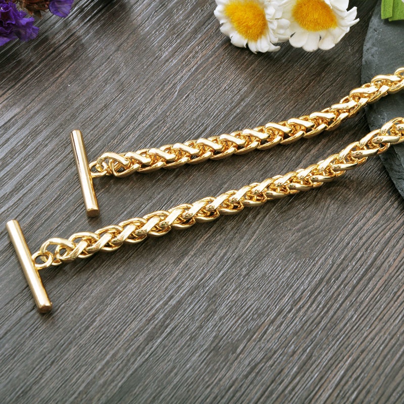 Dây xích kim loại đeo túi xách thiết kế một chiều tiện lợi