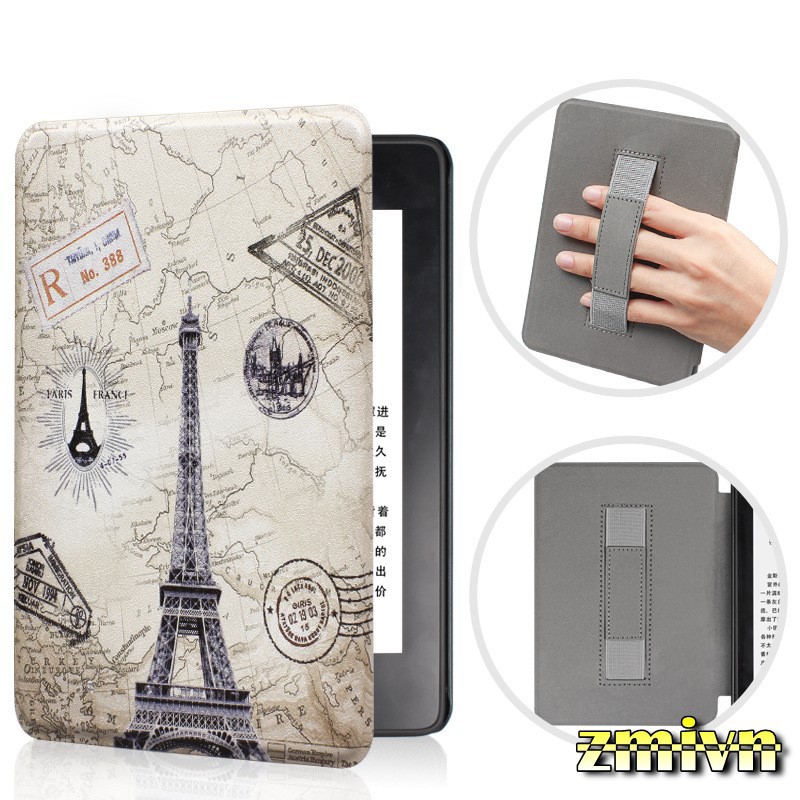 [Kindle Paperwhite 4] Bao da Kindle Paperwhite 4 - có đai xỏ ngón