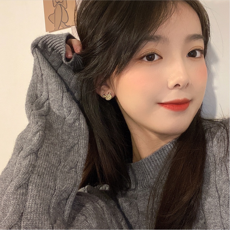 Khuyên Tai Hình Gấu Dễ Thương