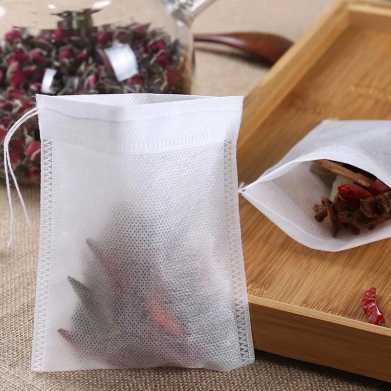 Bộ 50 túi lọc trà rỗng 9x7cm tiện dụng