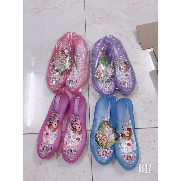 Giầy nhựa bé gái công chúa Sophia, Rapunzel, Win