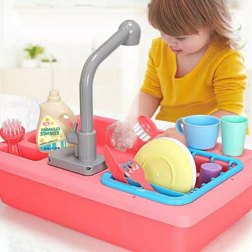 ĐỒ CHƠI CHẬU RỬA CHÉN BÁT CHO BÉ YÊU GIÚP CÁC BÉ LÀM QUEN VỚI CÔNG VIỆC NHÀ BẾP
