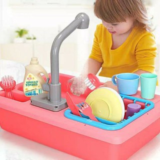 Đồ chơi chậu rửa chén bát cho bé yêu giúp các bé làm quen với công việc nhà bếp