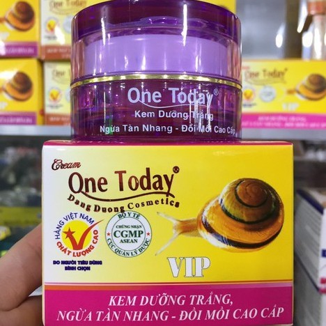 ONE TODAY KEM DƯỠNG TRẮNG DA NGỪA TÀN NHANG ĐỒI MỒI CAO CẤP 15G 199k