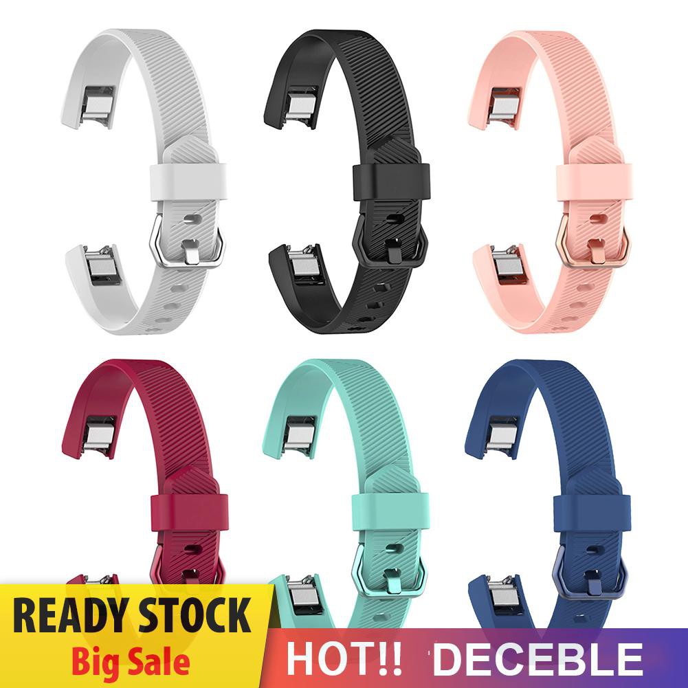 Deceble Silicone Adjustable Watch Band Bracelet Wrist Strap for Fitbit Alta HR S