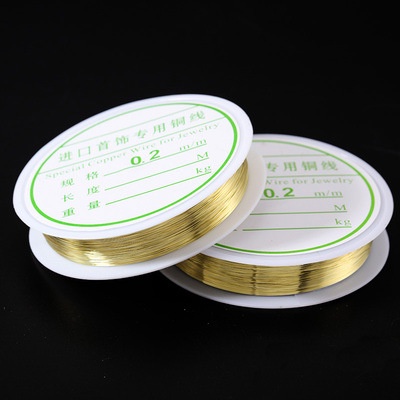 Cuộn dây đồng xâu hạt dùng làm trang sức vòng tay vòng cổ DIY