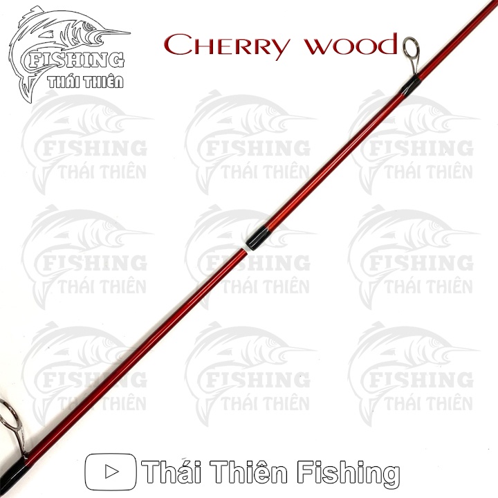 Cần Câu Cá Berkley Cherry Wood 702MS Cần Lure Máy Đứng 2m1 Khoen Pat Titan