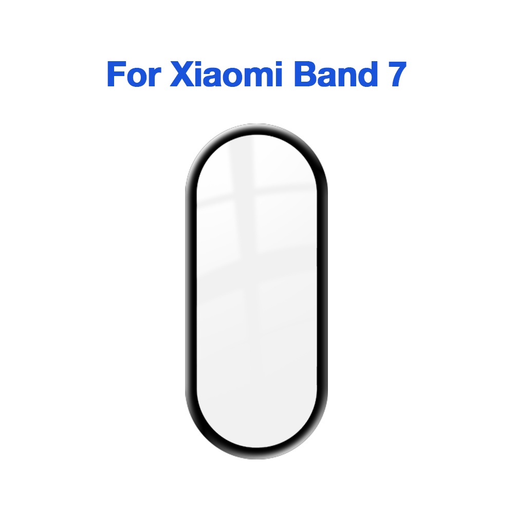 Miếng Dán 5D Bảo Vệ Màn Hình Đồng Hồ Thông Minh Xiaomi Mi Band 7 Pro Miband 8 7 6 5 4