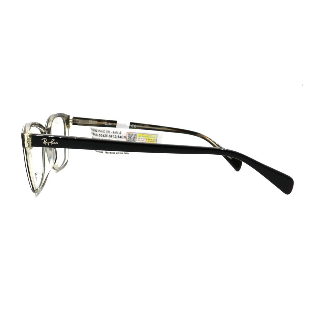 (Hàng chính hãng) Gọng kính nam nữ Rayban RB5362F (54-17-145) màu sắc thời trang, thiết kế dễ đeo bảo vệ mắt