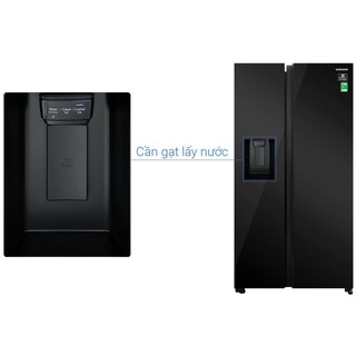 Tủ lạnh Samsung side by side RS64R53012C/SV