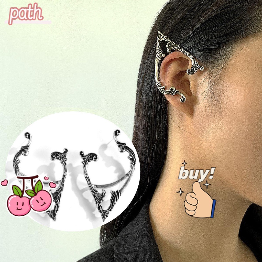 Trang Phục Hóa Trang Tiên Nữ Phong Cách Punk|Khuyên Tai Yêu Tinh Màu Sắc Halloween