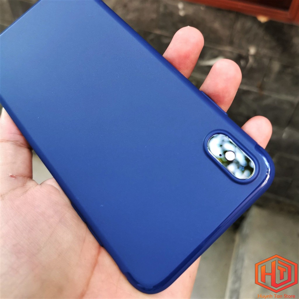 Ốp lưng iphone xs max TPU màu dẻo siêu mỏng ôm sát thân máy bảo vệ camera phụ kiện huỳnh tân store