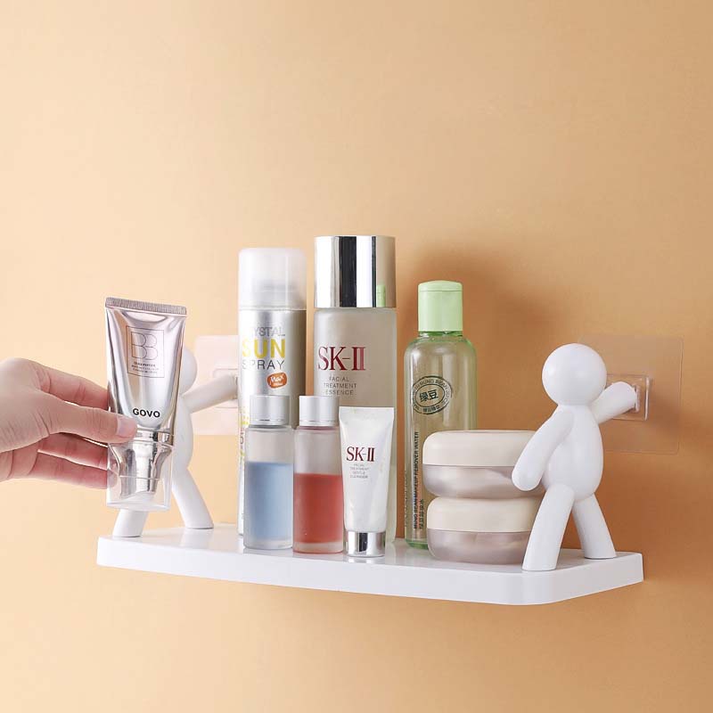 MVP2498 Kệ đựng mỹ phẩm gia vị dụng cụ bếp nhà tắm treo tường đa năng không cần khoan đục