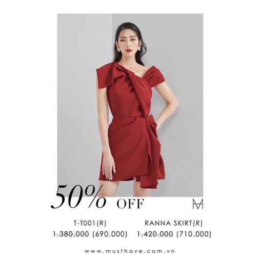 Set Must have đỏ size s