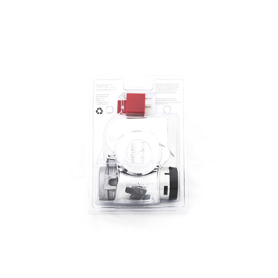 Kèn Ốc Hơi CIND STEBEL Nautilus Compact 11690039 12V (Rơ Le) Nhập Khẩu Chính Hãng