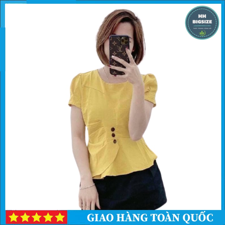 Áo Sơ Mi Nữ Kiểu - Chất Lụa Gân Đẹp Công Sở Ngắn Tay