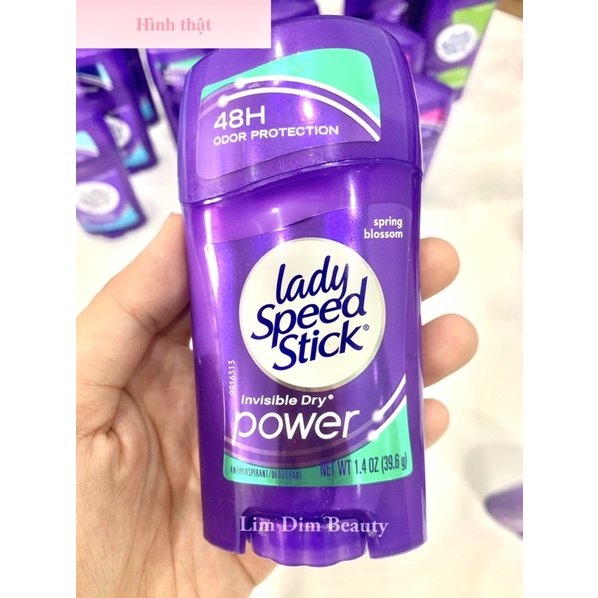 Lăn Khử Mùi Dạng Sáp Dành Cho Nữ Lady Speed Stick 39.6g Và 65g – Mỹ