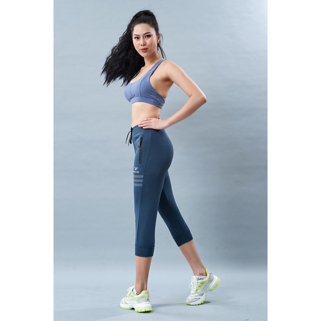 Quần Jogger Lửng Tập Gym Yoga Nữ Icado SG2