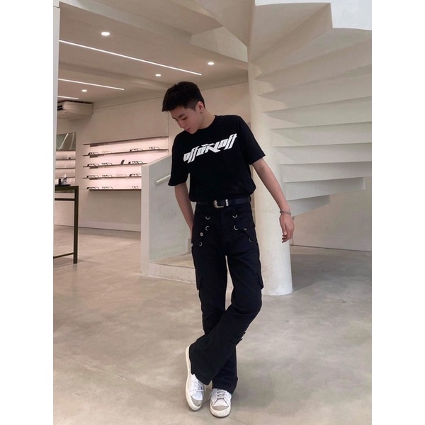 Quần khaki đen DB BLACK PANTS